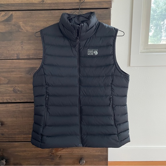 Mountain Hardwear Deloro Down Vest (Black) - Picture 9 of 12